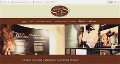 Desktop Screenshot of chocolatemuseum.ca